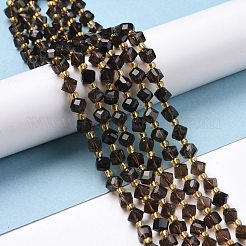 Природный дымчатый кварц нитей бисера G-P463-49