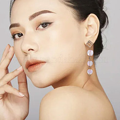 10 шт. ромбовидная латунная фурнитура для сережек-гвоздиков KK-AR0004-04