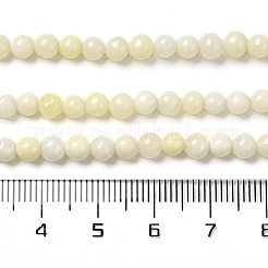 Fili di perline giada naturale&nbsp;G-H298-A04-01
