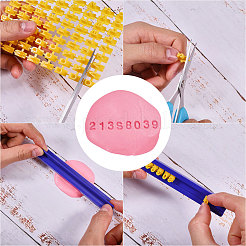 Пластиковые наборы штампов для печенья BAKE-GL0001-01