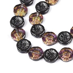 Полугальванизированная краска для запекания стеклянные бусины нити&nbsp;EGLA-K061-11A-AB11