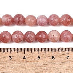 Gefärbt natürlichen weißen Jade Perlen Stränge&nbsp;GG-CBAEB22-B01-8mm-09
