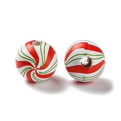 Набивные деревянные европейские бусины&nbsp;WOOD-Z002-10B