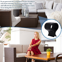 Крепеж для выравнивания стула уличной мебели KY-WH0049-19B