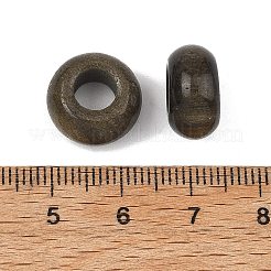 Perles européennes d'obsidienne aux reflets dorés naturels&nbsp;GG-CBA02C4-06C