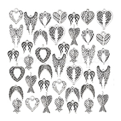 15 stili pendenti in lega di stile tibetano&nbsp;FIND-PH0025-46