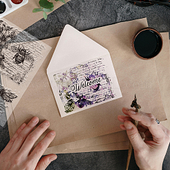 Прозрачные штампы из ПВХ с летней тематикой DIY-WH0631-0678