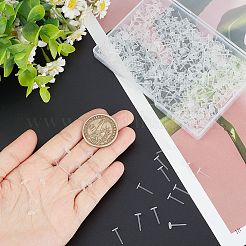 500шт экологически чистые пластиковые серьги-гвоздики KY-SP0001-03B