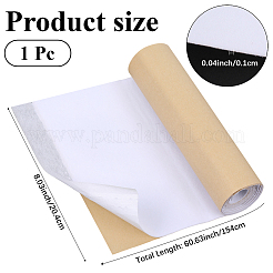 1 pezzo di tessuto autoadesivo floccato&nbsp;DIY-CY0001-88F
