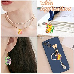 30шт 6 цвета сплава эмалевые подвески&nbsp;FIND-CJ0002-71