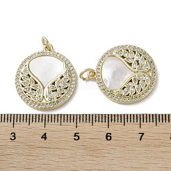 Латунные микро проложить кубического циркония подвески KK-G485-09G