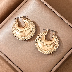 Серьги сплава обручем&nbsp;FS-WGDE27E-01