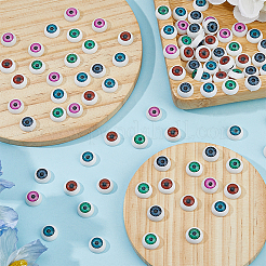 100 шт. 5 цвета пластиковых полых глазных яблок DIY-DC0002-53