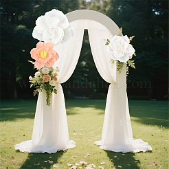 1 пакетик искусственных цветов из гофрированной бумаги&nbsp;DIY-SC0032-64A