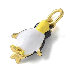 Латунь эмаль подвески&nbsp;KK-D350-01B