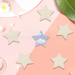 50шт вырезы из дерева&nbsp;DIY-SP0004-64A-01