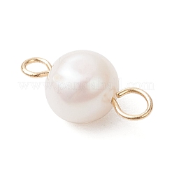 Подвески-подвески из натурального культивированного пресноводного жемчуга с двух сторон полированные PALLOY-JF04041-01