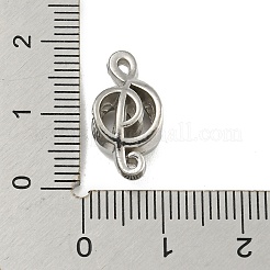 Европейские бусины из нержавеющей стали 304 STAS-A091-10P