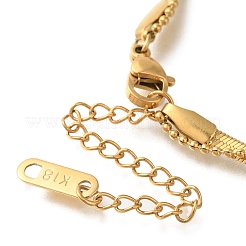 Ионное покрытие (ip) 304 нержавеющая сталь двухслойные ожерелья NJEW-H037-02G