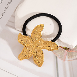 Резинка для волос из нержавеющей стали в виде морской звезды для женщин XQ7683-4