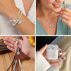 50 pièce 25 styles de breloques en alliage strass&nbsp;FIND-TA0002-94