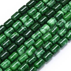 Натуральный Malaysia нефритовые бусы пряди&nbsp;G-B165-E02-8x12mm