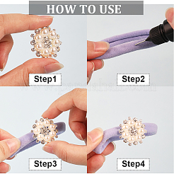 10шт цветок пришить стразами FIND-GF0004-93S