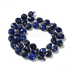 Нитки бусины из натурального ляписа-лазури G-B153-A06