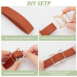 16 шт. 4 пряжки для крепления сумки из цинкового сплава FIND-WR0008-40