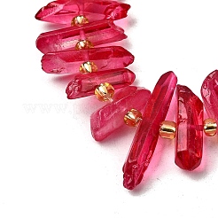 Природных кристаллов кварца бисер нитей G-F800-E10