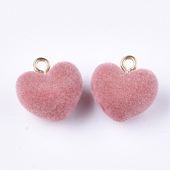 Флокированные акриловые подвески&nbsp;X-FIND-T046-28-11