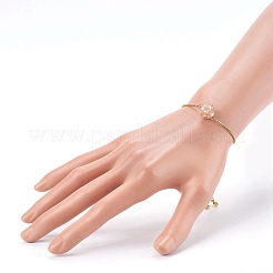 Регулируемые браслеты из латуни BJEW-JB06014