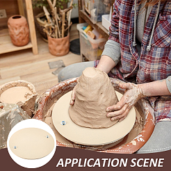 Деревянная глиняная доска DIY-WH0430-859