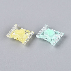 Прозрачные пластиковые бусины KY-T041-22