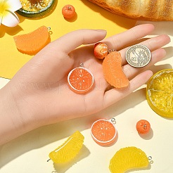 10шт 5 стиля подвески из смолы&nbsp;FIND-YW0005-96