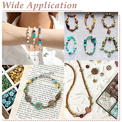 Стеклянные бусины GLAA-ME0001-18