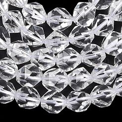 Синтетический кристалл кварца бусины нити G-Z119-A42-01