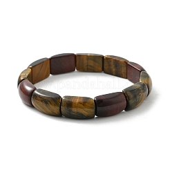 Natürliche Tigerauge-Perlen-Stretch-Armbänder für Damen und Herren&nbsp;BJEW-C097-02A
