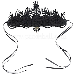 Головной убор из фетра и сплава корона OHAR-WH20020-01A