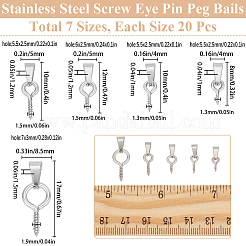 100 шт. 5 стиля нержавеющая сталь винт петля штифт скоба STAS-BBC0005-77