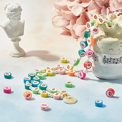 Полимерной глины ручной работы бисер нитей CLAY-SC0001-26