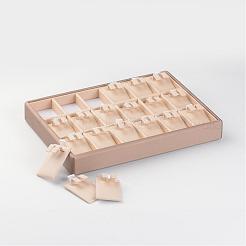 Orecchini di legno scatole di presentazione&nbsp;EDIS-O004-01