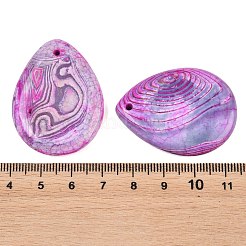 Natürliche Drachenadern-Achat-Anhänger&nbsp;GG-K002-01