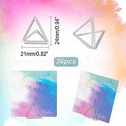 36шт. железный зажим для сообщений&nbsp;AJEW-OC0001-31A