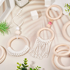 10 шт. Деревянные соединительные кольца&nbsp;WOOD-TA0002-84