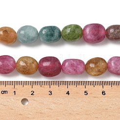 Натуральный Malaysia нефритовые бусы пряди G-P528-N15-01