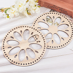 Днища деревянных корзин&nbsp;AJEW-WH0126-08B