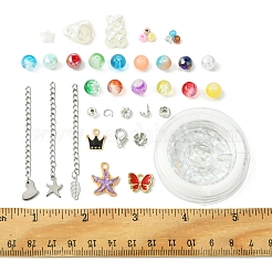 Наборы для изготовления браслетов из сплава эмали&nbsp;DIY-FS0007-50