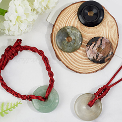 5 шт. 5 стиля подвески из натурального зеленого авантюрина&nbsp;G-SP0001-38