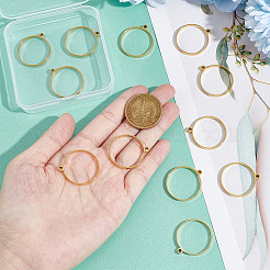 12 шт. подвески из нержавеющей стали 304 с открытой задней частью STAS-UN0050-50G